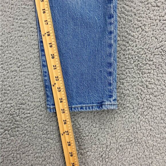 Levi's Premium Wedgie Straight Fit Women's Button Fly Jeans - Size: 25 - Picture 10 of 15
